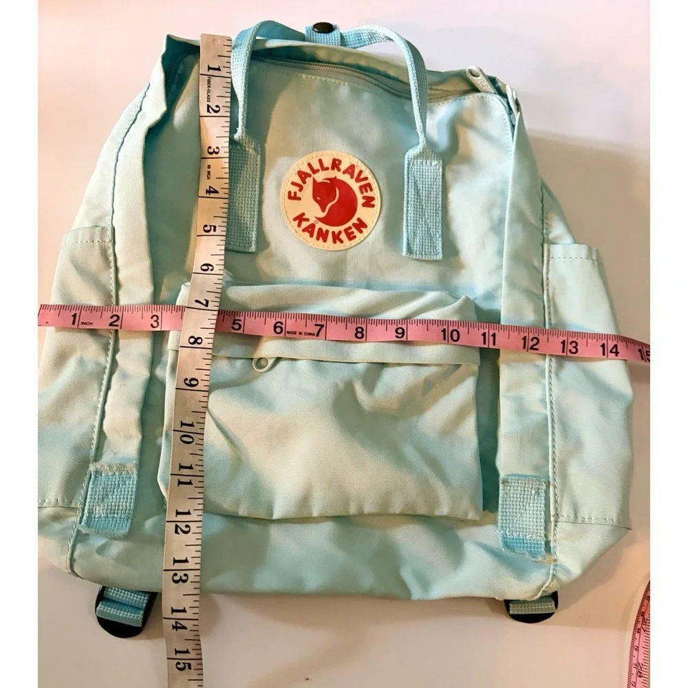 Fjallraven Unisex Kanken light blue Mini Backpack
